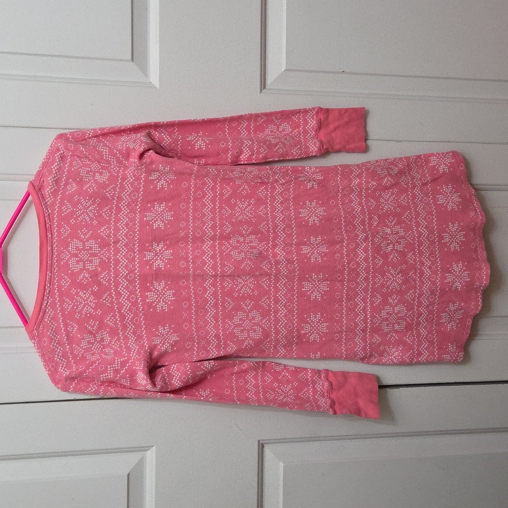 Victoria's Secret Thermal Long Sleeve Lounge Pajama Sleep Shirt/ Small - Picture 4 of 7